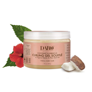 DARO <span class=keywords><strong>Gel</strong></span> Coiffant Coco Hibiscus Fixation Forte Nourrissant Texturisant Anti-Frisottis Définit la Forme et la Brillance pour Cheveux Bouclés Crépus Frisés Naturels - Product Image 6