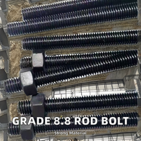 Thread Rod DIN975 4.8 Grade 8.8grade 10.9grade 12.9grade Black Oxide GI HDP 3/8*3m M8*1M M10*1m