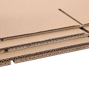 Caja exterior de cartón corrugado reciclable de 5 capas con logotipo personalizado, cartón de papel reciclable, entrega de embalaje de correo impreso en movimiento - Product Image 5