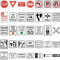 Panneaux de signalisation routière personnalisés, panneaux triangulaires réfléchissants de signalisation routière, panneaux de chantier