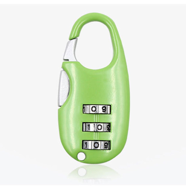 Wholesale Luggage Code Lock Backpack Anti-theft Lock Zinc Alloy Code Padlock Mini Backpack Small Padlock