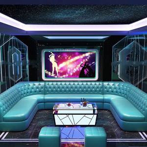 Modern Commercial Restaurant and Bar Furniture 10 Ft Long Solid Wood Comfortable <b>Seating</b> for Fast Food Restaurants - Product Image 1