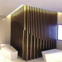 Écran de séparation en acier inoxydable sur le thème de l'art moderne pour la conception décorative en métal des ascenseurs de centre commercial