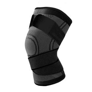 Genouillères de soutien élastiques personnalisées avec logo pour le sport – Vente en gros - Product Image 4