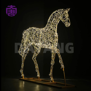 Lumières extérieures imperméables à motif de cheval 3D pour la décoration paysagère - Product Image 6