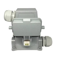 Connecteur robuste WZUMER HE-10, ensemble mâle-femelle 10 broches, IP65, 16A, 500V, pour système de contrôle d'automatisation industrielle