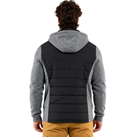Conception personnalisée Offre spéciale Vestes hybrides coupe-vent pour hommes de qualité supérieure Manteau d'extérieur en laine régulier pour hommes