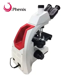 Phenix BMC303W Aquecimento Estágio Laboratório Microscópio Biológico Vet Sperm Lab Microscópio Análise do sêmen para a agricultura Sangue Vivo - Product Image 6