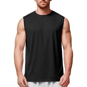 เสื้อกล้ามเปล่าแบบพรีเมียมพร้อมพิมพ์ลาย สำหรับทีมชาย สร้างแบรนด์ ของที่ระลึกออกกำลังกาย เสื้อผ้าฟิตเนสที่จำเป็น - Product Image 1