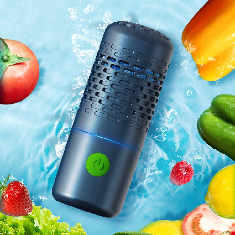 Простое использование, портативный многофункциональный озоновый очиститель для фруктов и овощей, стерилизация и дезинфекция