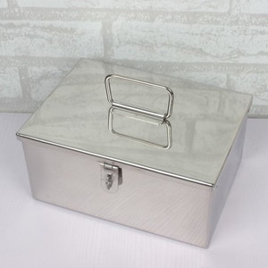 Stainless Steel Ash Pan with Removable Lid for <b>BBQ</b> Storage and Neatening Reusable Container - Product Image 3