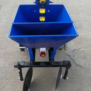 Semoir à pommes de terre agricole bleu à 1 rangée avec boîte de vitesses, facile à utiliser - Product Image 3
