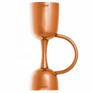 Jigger de Metal de cobre con mango - Product Image 2