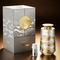 Diffuseur d'arômes de luxe pour voiture 3004, design Montagne, en métal, rechargeable, prix de gros, diffuseur d'huiles essentielles pour voiture