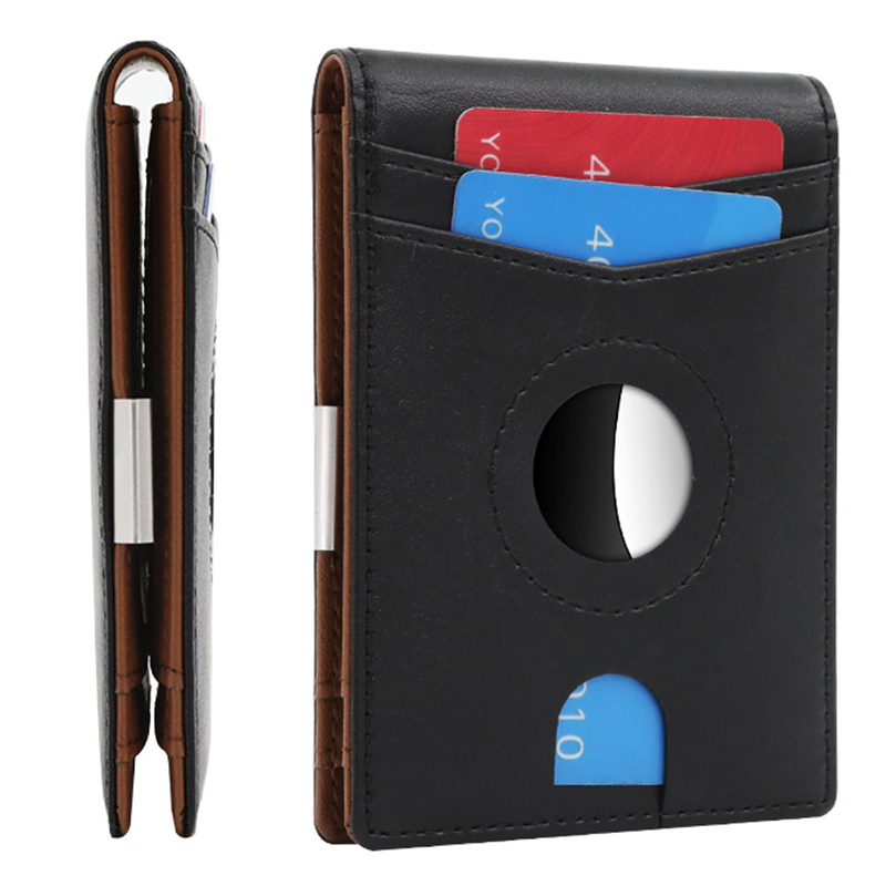 Лидер продаж, высококачественный кожаный мужской кошелек, Винтажный Мужской кошелек для визитных карточек