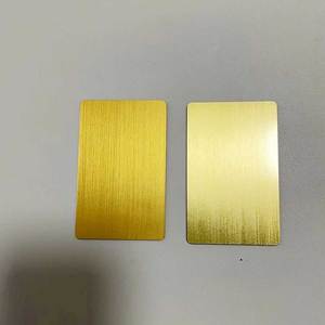 13.56MHz lập trình NFC <span class=keywords><strong>chip</strong></span> 215 Matt Đen/bàn chải vàng/bàn chải Bạc vô hình NFC kim loại thẻ kinh doanh cho khách sạn và thanh toán - Product Image 5