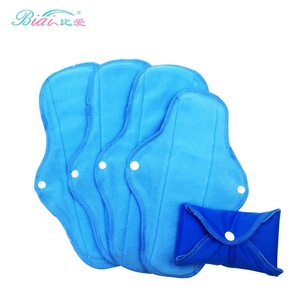 Customized Washable Sanitary <strong>Pads</strong> Napkin Reusable <strong>Waterproof</strong> 3 Pcs Sets Cloth Menstrual <strong>Pads</strong> for Women - Product Image 3