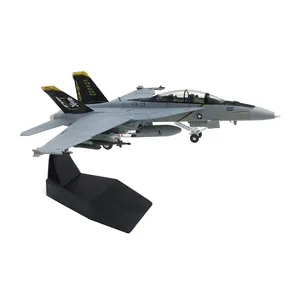 Avion <span class=keywords><strong>de</strong></span> chasse F-18B à l'échelle 1/100, avion <span class=keywords><strong>de</strong></span> <span class=keywords><strong>guerre</strong></span> <span class=keywords><strong>de</strong></span> la <span class=keywords><strong>marine</strong></span> américaine, pour collection - Product Image 1