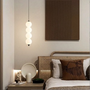 Lampe suspendue créative en forme d'églantier confit, corps en fer blanc, blanc chaud et neutre, trois couleurs, pour chambre à coucher, salon, éclairage domestique - Product Image 1