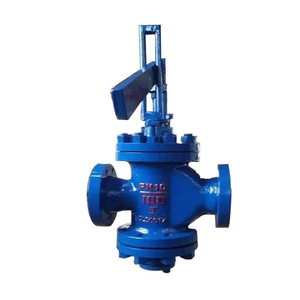 Vanne de réduction de pression Jitong Y45H en acier au carbone, à levier, réglable, à joint rigide, norme nationale, pour alimentation en eau et drainage - Product Image 1