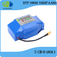 OEM ODM Baterai Lithium Ion 18650 10s2p 36v 4400mah Tahan Lama untuk E-Scooter