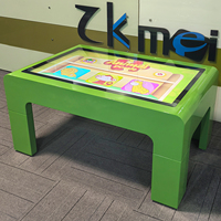 Table tactile pour enfants personnalisable de 43 pouces pour l'éducation, bureau de jeu avec écran interactif