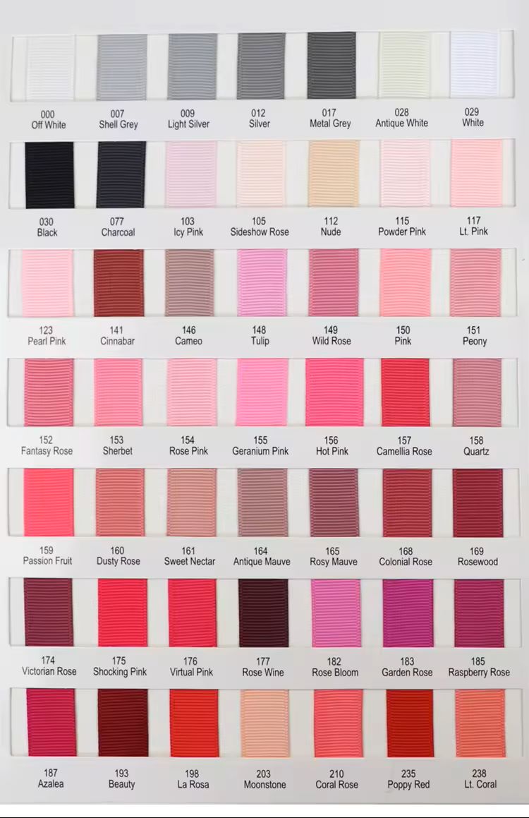Carte de couleurs 01