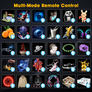 Đa nối 70cm 3D Hologram tường LED FAN HD hoạt hình Holographic Fan quảng cáo 3D Hologram Fan - Product Image 4