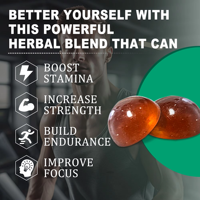 Gummies de Shilajit Pur Sauvage de l'Himalaya en Gros, Riches en Minéraux et Vitamines, Soutien Énergétique et Mémoire Cérébrale, Extraits Végétaux