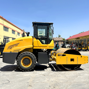 Máy móc xây dựng 3ton 4ton 5ton 6ton 8ton DIESEL Mini compactor đường lăn đi xe trên nhựa đường lăn với lốp cao su - Product Image 5