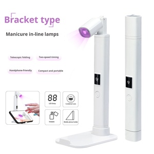เครื่องอบเล็บเจล UV แบบพกพาขนาดเล็ก รุ่นใหม่ ดีไซน์ทันสมัย สำหรับทำเล็บ ใช้พลังงานแบตเตอรี่ วัสดุพลาสติก - Product Image 4