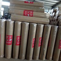 Rouleau de treillis métallique en PVC Yuking / Treillis métallique soudé revêtu de plastique / Couleur argentée galvanisé à chaud 30 m de longueur 0,05-2 m de largeur