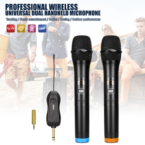 Microfone Sem Fio UHF BAOBAOMI - Lavalier e Portátil - Metal, Alcance de 30M-80M, Uso para Canto e Várias Aplicações de Fala, Recarregável - Product Image 2