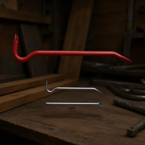 Pry <b>Bar</b> 346mm Long Steel Lever Tool For Heavy Duty Use - Product Image 3