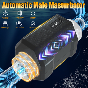 Automatische Klap Diep Zuigen Masturbatie Cup Vaginale Mannelijke Masturbators Orale <span class=keywords><strong>Pussy</strong></span> Seksspeeltjes Voor Mannen Volwassenen Andere Massager - Product Image 3