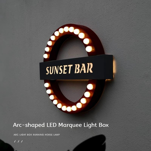 ป้ายไฟโค้งรูปครึ่งวงกลม ตัดด้วยเลเซอร์ สำหรับรถยนต์ ทาสีอบ ทนน้ำ สำหรับใช้งานกลางแจ้ง ป้ายร้านค้า ป้ายไฟอิเล็กทรอนิกส์ - Product Image 3