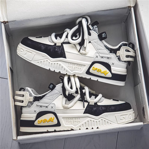 Chaussures de sport épaisses personnalisées avec logo, à semelle épaisse, pour hommes, en maille verte respirante, pour le skateboard, faible MOQ, par le fabricant - Product Image 4