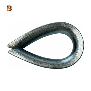DIN3090 Metric Galvanized Wire Rope Thimble 4-60mm Heart Ring Eye Protector Cable Sling Marine Mooring Shandong BeiFan - Product Image 3