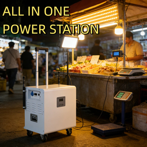 สถานีพลังงานสำรองแบบพกพา BH-5KWH All One 51.2v คลื่นไซน์บริสุทธิ์ รองรับแผงโซลาร์เซลล์ MPPT พร้อมรีโมทคอนโทรล บรรจุในกระเป๋าเดินทาง - Product Image 4