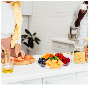 Bandeja de plástico reutilizable de <span class=keywords><strong>6</strong></span> compartimentos para catering, fruta vegetariana, merienda, fiesta, buffet, plato de inmersión, cuencos de comida, blíster, tipo de proceso - Product Image 4