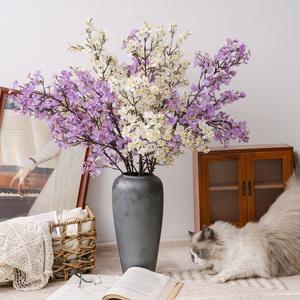 Fait à la main japonais Sakura INS Style décor à la maison lanterne de neige <span class=keywords><strong>allée</strong></span> fleur artificielle transfrontalière en gros fausse fleur MW38204 - Product Image 1