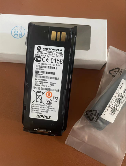 Stock for for NNTN8570A NNTN8570B Rechargeable Battery 1000-1500mAh VHF UHF Compatible MTP8550EX MTP8500EX Walkie Talkie