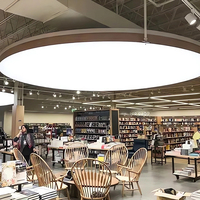 Panneau lumineux LED rétroéclairé haut de gamme pour plafond suspendu, personnalisé, en tissu SEG, pour présentoirs SEMA et détaillage automobile