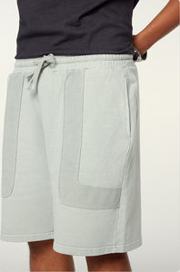 Pantalones Cortos Deportivos Vintage para Hombre BE3275 HG, Lavado Ácido, 340GSM, Ecológicos, 100% Algodón, Antiarrugas, Cintura Media, Tejido de Punto, Estampado Digital - Product Image 6