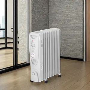 2024 B Series 2500W Oil Filled Electric Heater 11 Fins Domestic Electric Heater