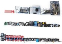 En stock : Kit de démarrage de 45 modules de capteurs (16 types), supérieur au kit de capteurs 37-en-1, avec boîte.