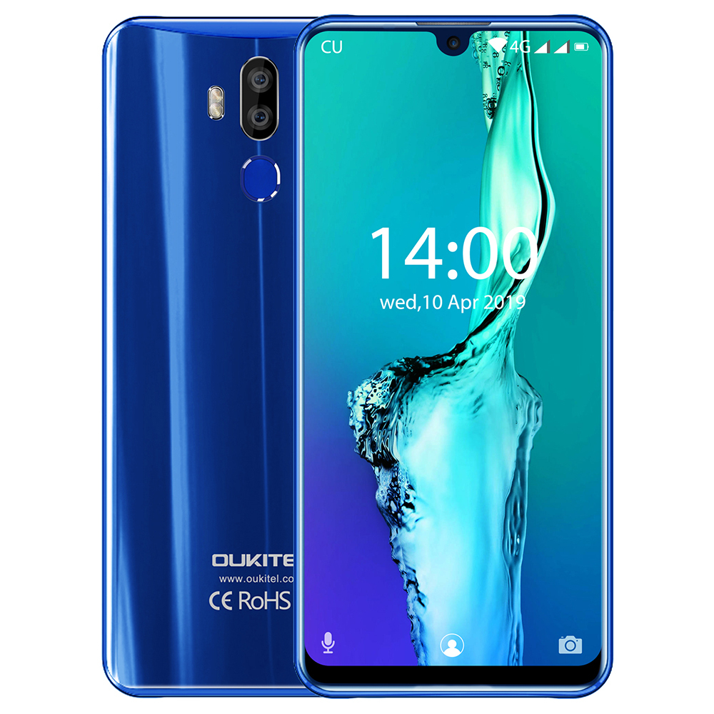 OUKITEL K9 Mobile Phone - 7.12 Inch Large Screen, 4GB RAM, 64GB