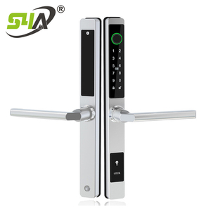 Cadre de porte étroit Home Hotel Security Entrance Smart Lock Door With <span class=keywords><strong>WIFI</strong></span> Fingerprint Key - Product Image 3