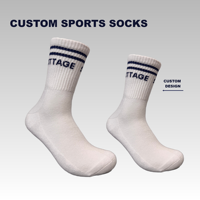 Chaussettes de sport pour hommes de haute qualité avec logo personnalisé, design OEM, chaussettes athlétiques extensibles, respirantes, avec coussinets, pour la course à pied et la salle de sport