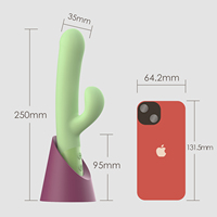 WINYI Großhandel G-Punkt Vibrator OEM Neueste Sexspielzeug Klitoris Stimulierende Sexuelle Doppelkopf Av Zauberstab Kaninchen Vibrator Für Frauen